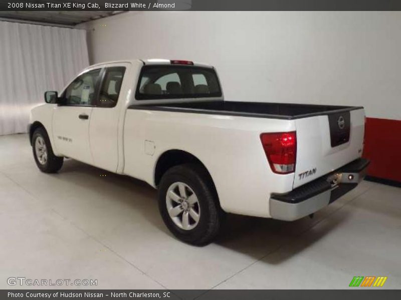 Blizzard White / Almond 2008 Nissan Titan XE King Cab