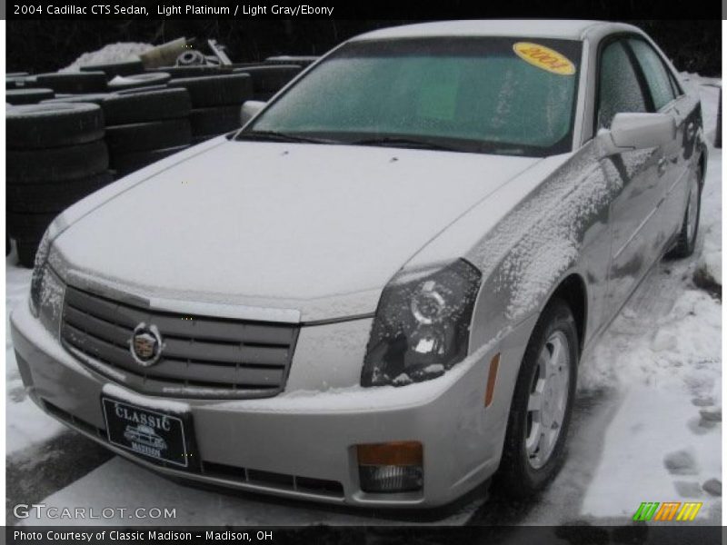 Light Platinum / Light Gray/Ebony 2004 Cadillac CTS Sedan