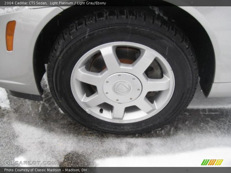 Light Platinum / Light Gray/Ebony 2004 Cadillac CTS Sedan
