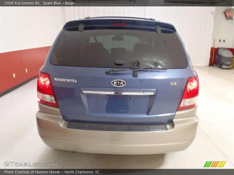Spark Blue / Beige 2006 Kia Sorento EX