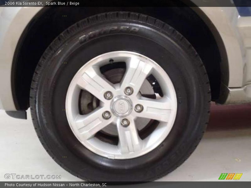 Spark Blue / Beige 2006 Kia Sorento EX