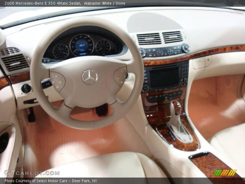 Alabaster White / Stone 2006 Mercedes-Benz E 350 4Matic Sedan