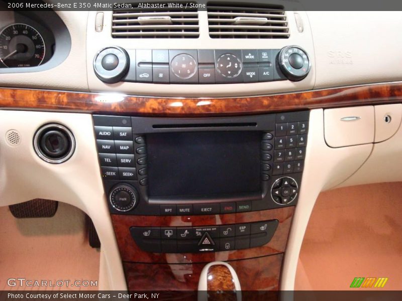 Alabaster White / Stone 2006 Mercedes-Benz E 350 4Matic Sedan