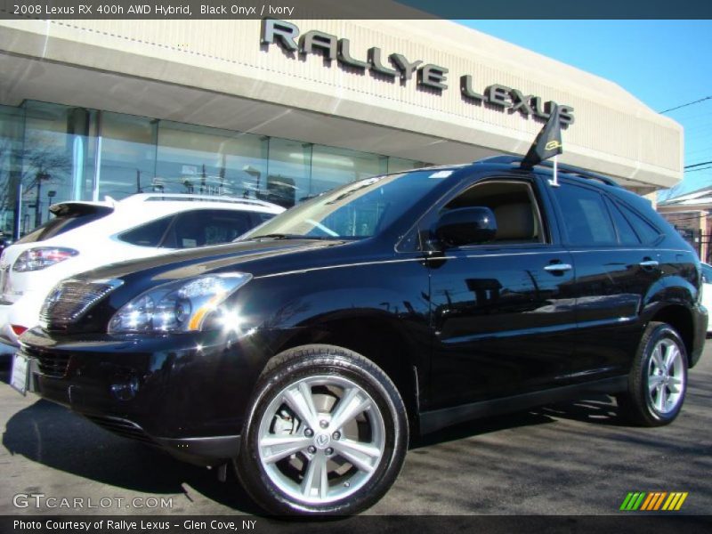 Black Onyx / Ivory 2008 Lexus RX 400h AWD Hybrid