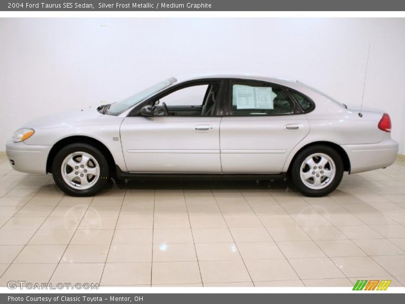 Silver Frost Metallic / Medium Graphite 2004 Ford Taurus SES Sedan
