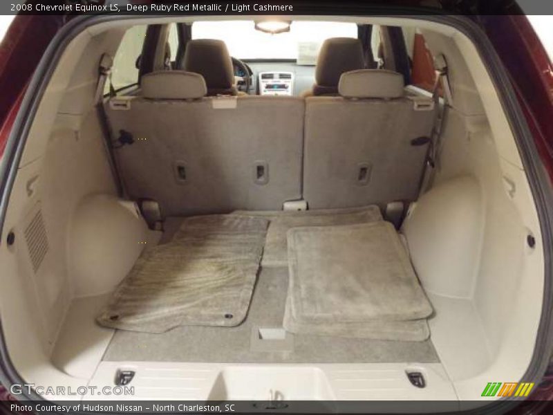 Deep Ruby Red Metallic / Light Cashmere 2008 Chevrolet Equinox LS