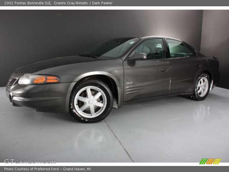 Granite Gray Metallic / Dark Pewter 2002 Pontiac Bonneville SLE