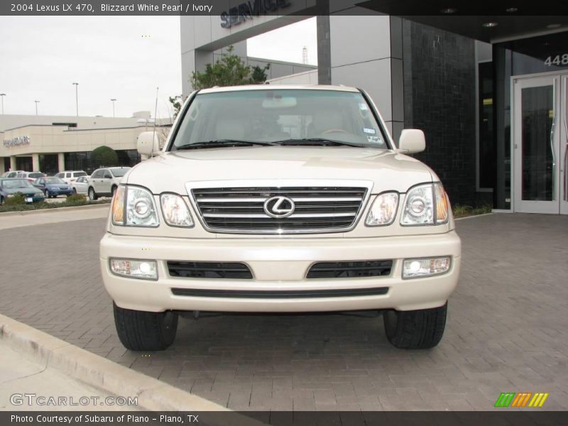 Blizzard White Pearl / Ivory 2004 Lexus LX 470