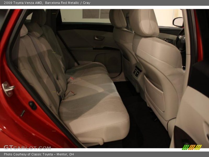Barcelona Red Metallic / Gray 2009 Toyota Venza AWD