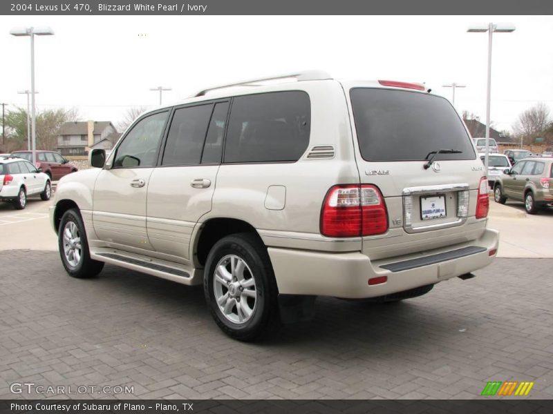 Blizzard White Pearl / Ivory 2004 Lexus LX 470