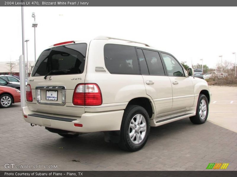 Blizzard White Pearl / Ivory 2004 Lexus LX 470