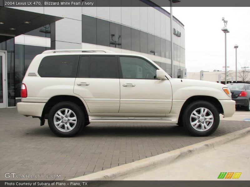 Blizzard White Pearl / Ivory 2004 Lexus LX 470
