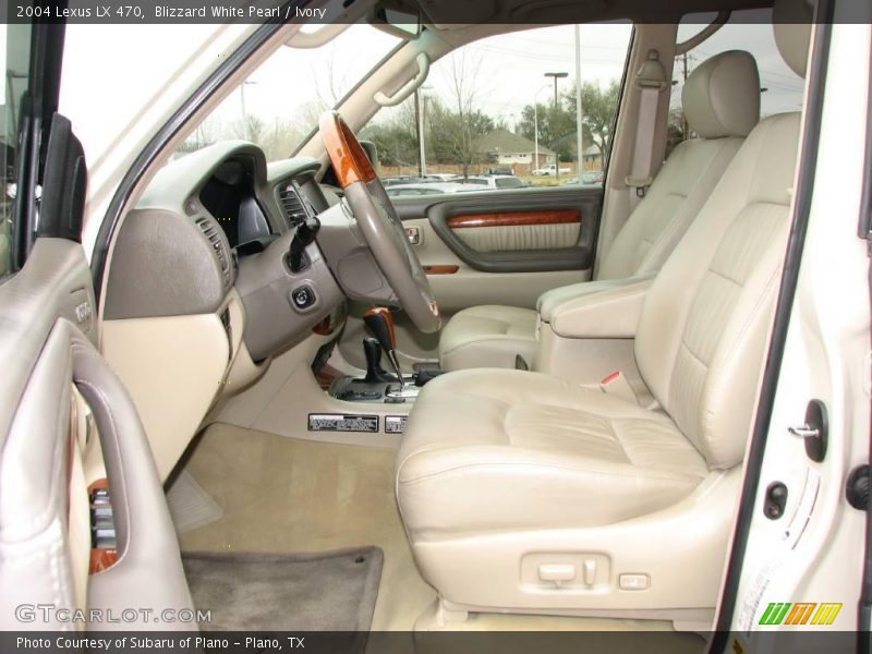 Blizzard White Pearl / Ivory 2004 Lexus LX 470