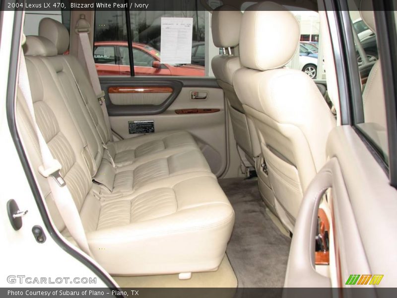 Blizzard White Pearl / Ivory 2004 Lexus LX 470