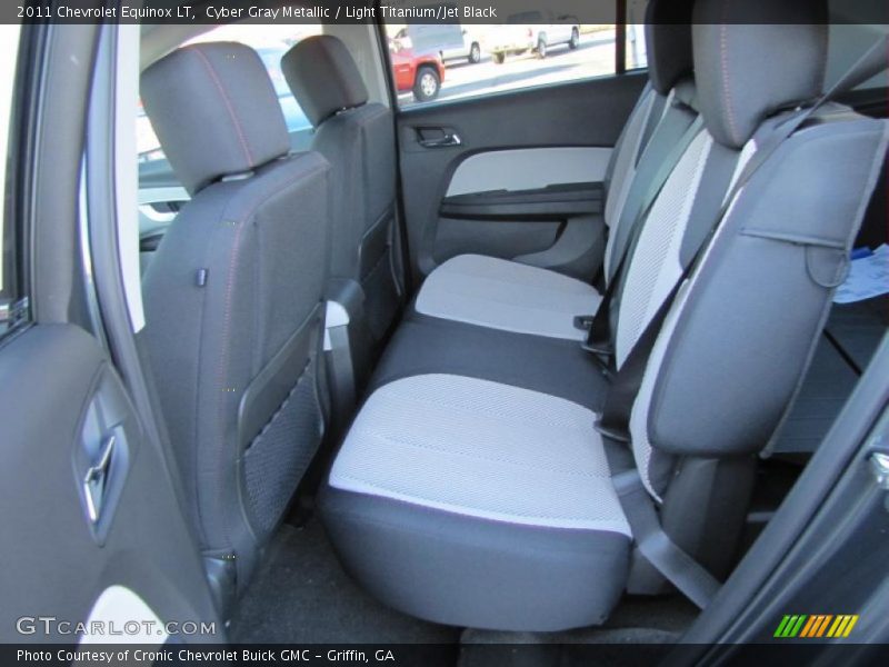 Cyber Gray Metallic / Light Titanium/Jet Black 2011 Chevrolet Equinox LT