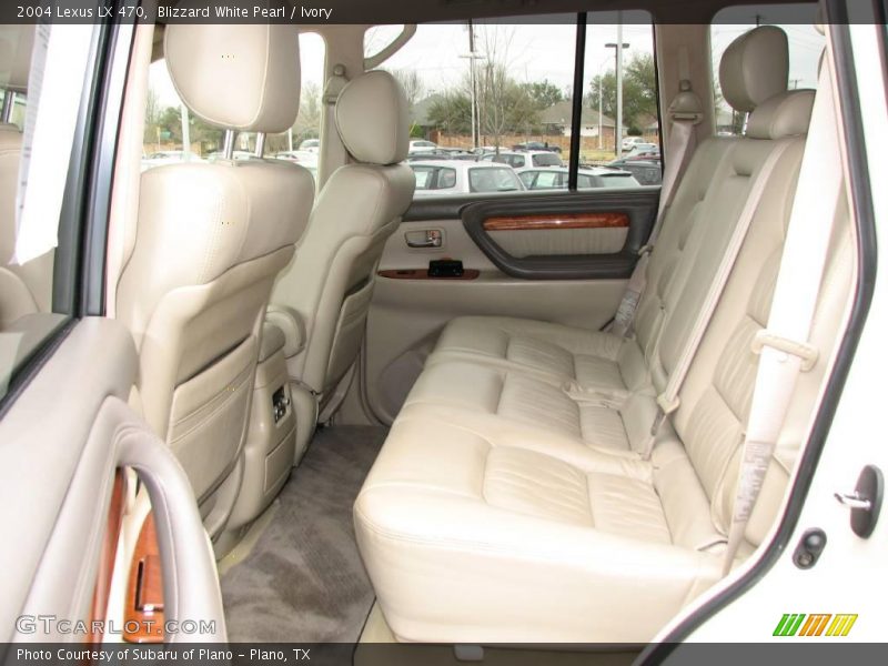 Blizzard White Pearl / Ivory 2004 Lexus LX 470