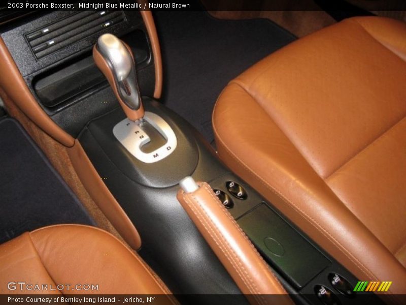 Midnight Blue Metallic / Natural Brown 2003 Porsche Boxster