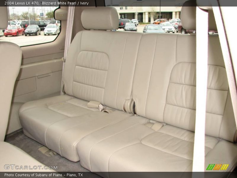 Blizzard White Pearl / Ivory 2004 Lexus LX 470