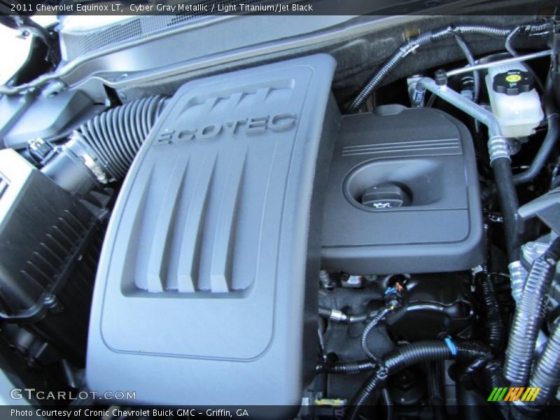 Cyber Gray Metallic / Light Titanium/Jet Black 2011 Chevrolet Equinox LT