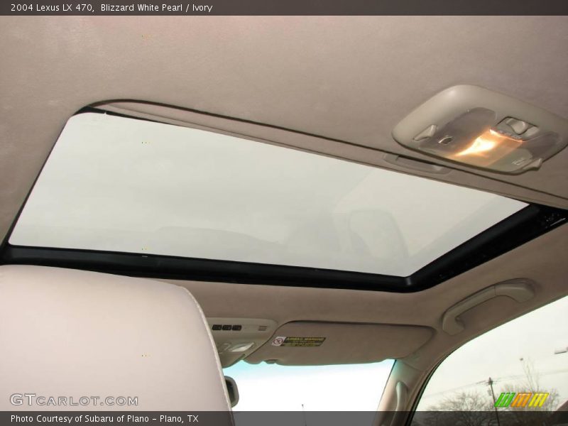 Blizzard White Pearl / Ivory 2004 Lexus LX 470