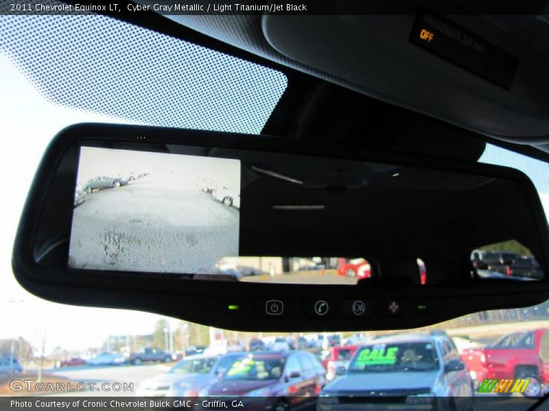 Cyber Gray Metallic / Light Titanium/Jet Black 2011 Chevrolet Equinox LT