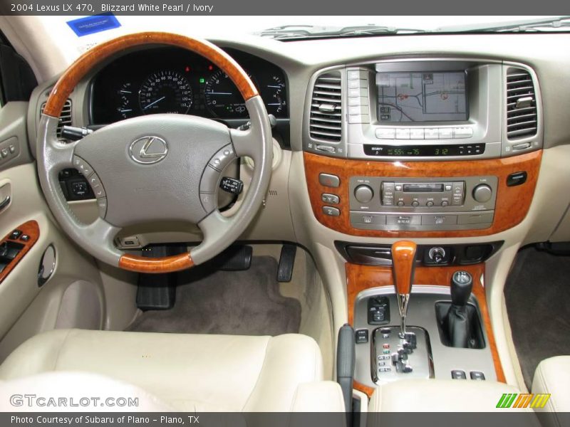 Blizzard White Pearl / Ivory 2004 Lexus LX 470