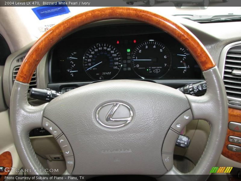 Blizzard White Pearl / Ivory 2004 Lexus LX 470