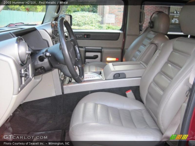 Red Metallic / Wheat 2003 Hummer H2 SUV