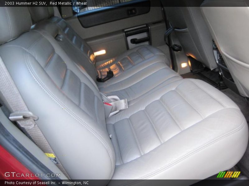 Red Metallic / Wheat 2003 Hummer H2 SUV