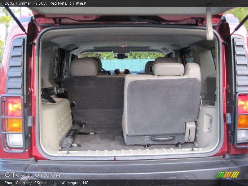 Red Metallic / Wheat 2003 Hummer H2 SUV