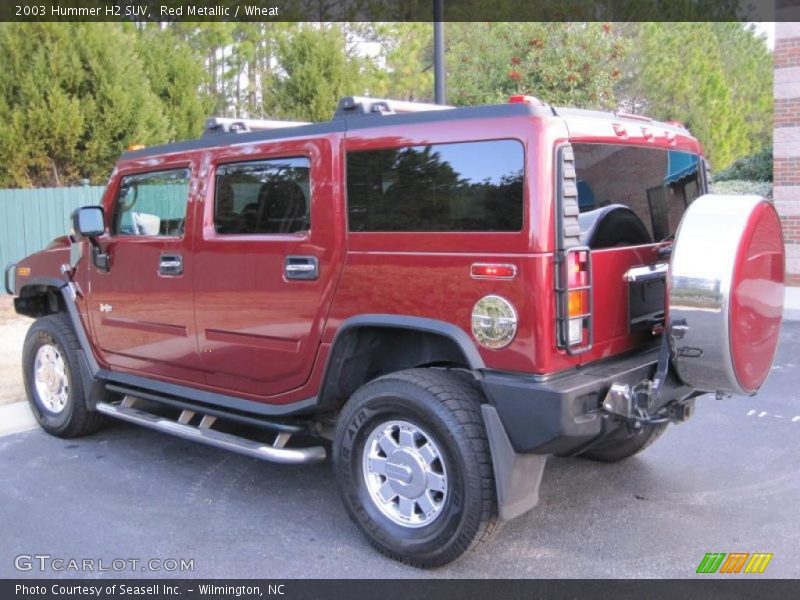 Red Metallic / Wheat 2003 Hummer H2 SUV