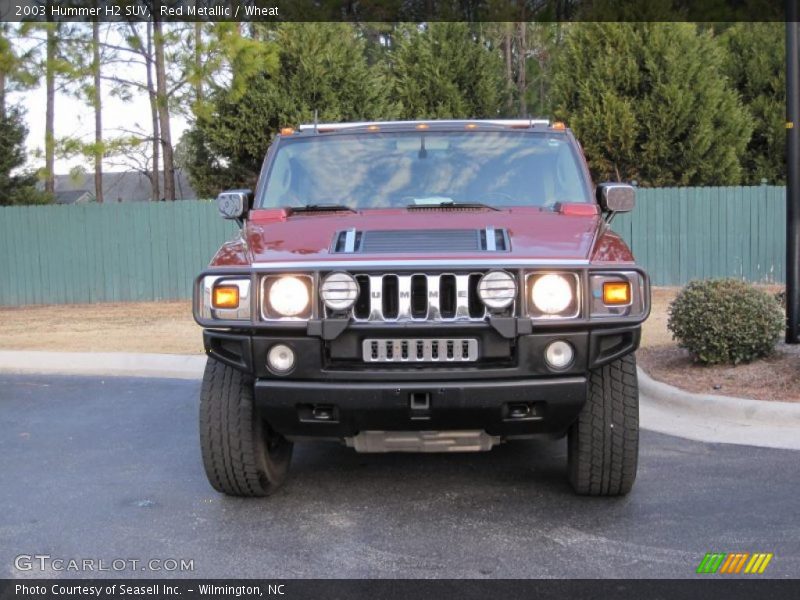 Red Metallic / Wheat 2003 Hummer H2 SUV