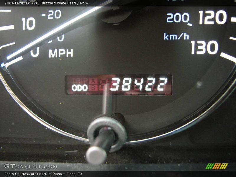 Blizzard White Pearl / Ivory 2004 Lexus LX 470
