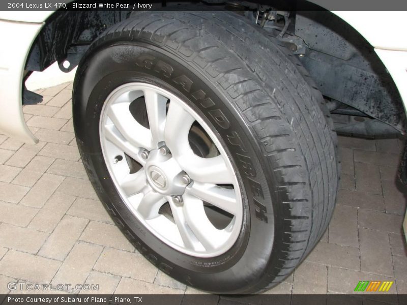 Blizzard White Pearl / Ivory 2004 Lexus LX 470