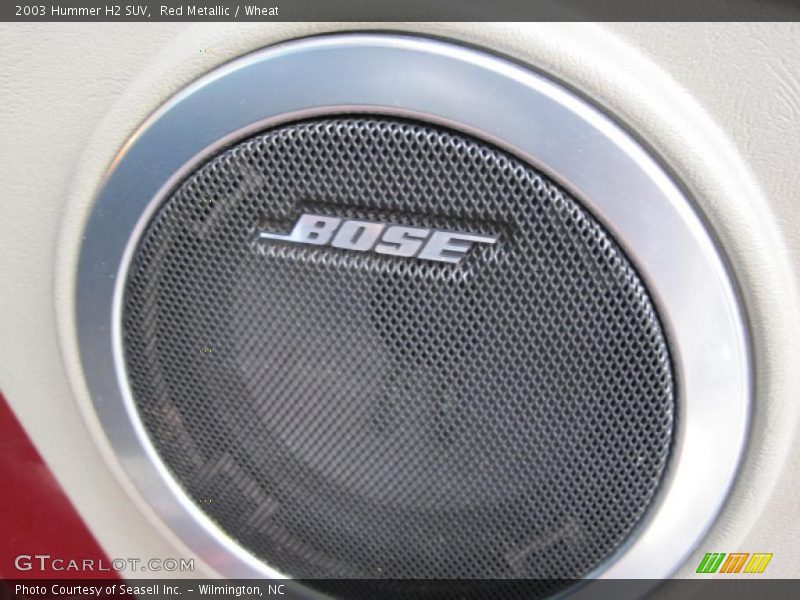 Red Metallic / Wheat 2003 Hummer H2 SUV