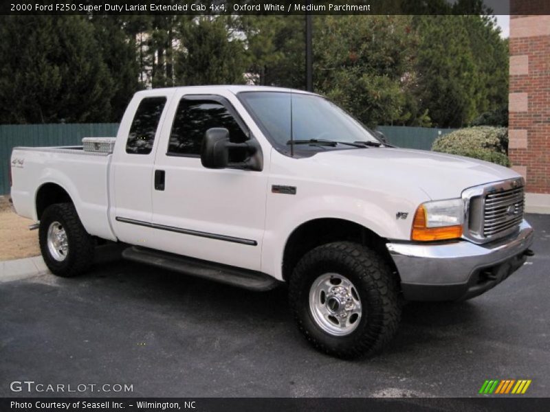  2000 F250 Super Duty Lariat Extended Cab 4x4 Oxford White