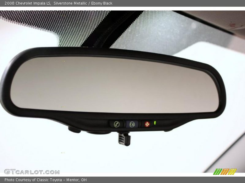 Silverstone Metallic / Ebony Black 2008 Chevrolet Impala LS