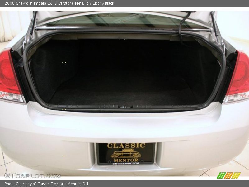 Silverstone Metallic / Ebony Black 2008 Chevrolet Impala LS