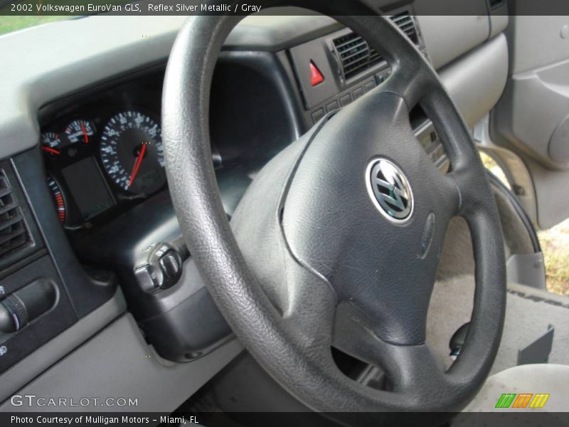 Reflex Silver Metallic / Gray 2002 Volkswagen EuroVan GLS