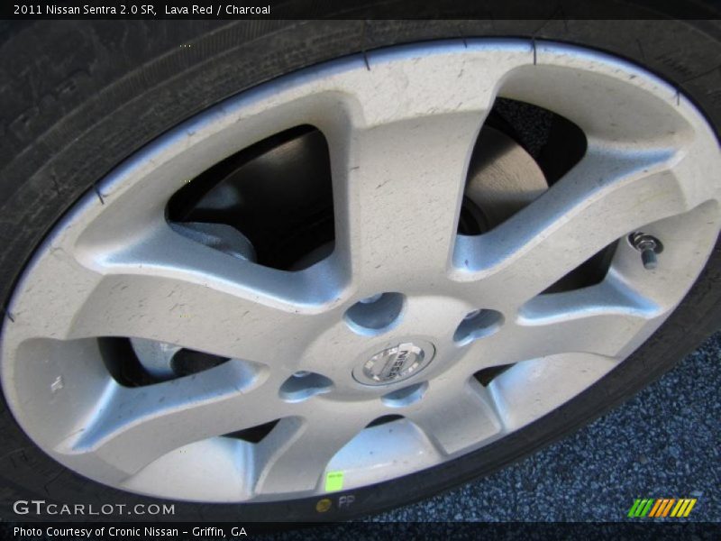 Lava Red / Charcoal 2011 Nissan Sentra 2.0 SR
