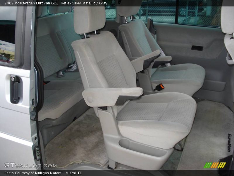 Reflex Silver Metallic / Gray 2002 Volkswagen EuroVan GLS
