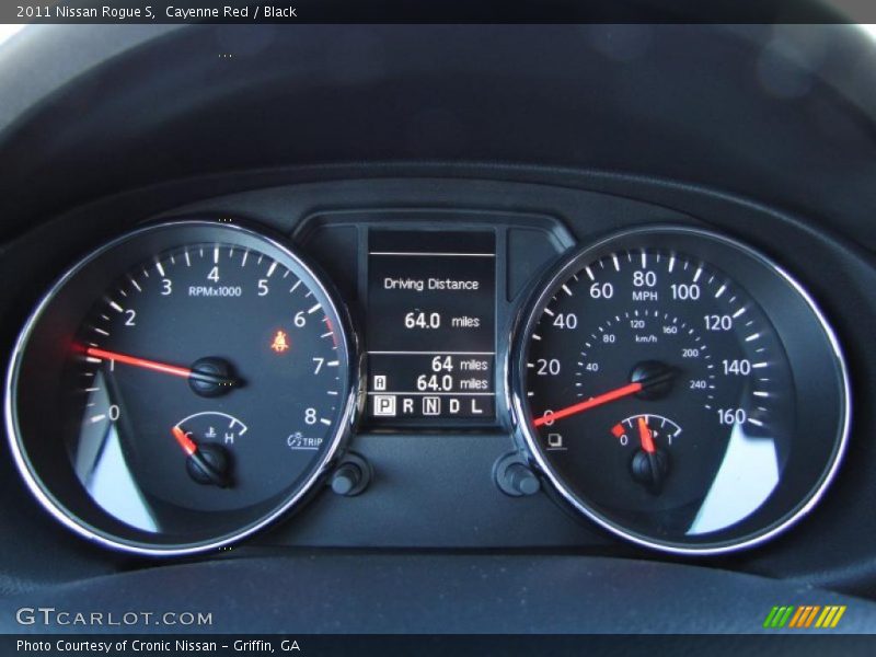 Cayenne Red / Black 2011 Nissan Rogue S