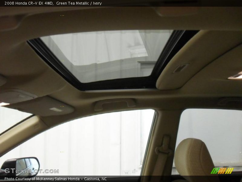 Green Tea Metallic / Ivory 2008 Honda CR-V EX 4WD