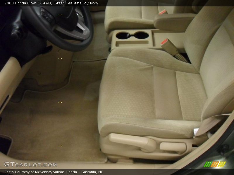 Green Tea Metallic / Ivory 2008 Honda CR-V EX 4WD
