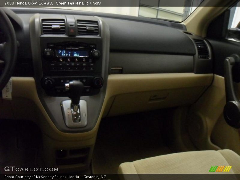 Green Tea Metallic / Ivory 2008 Honda CR-V EX 4WD