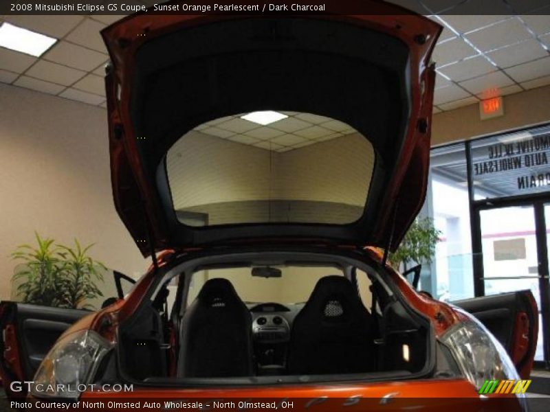 Sunset Orange Pearlescent / Dark Charcoal 2008 Mitsubishi Eclipse GS Coupe