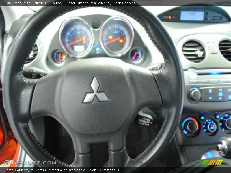 Sunset Orange Pearlescent / Dark Charcoal 2008 Mitsubishi Eclipse GS Coupe
