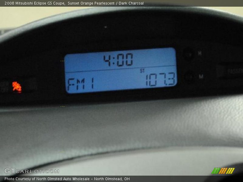 Sunset Orange Pearlescent / Dark Charcoal 2008 Mitsubishi Eclipse GS Coupe