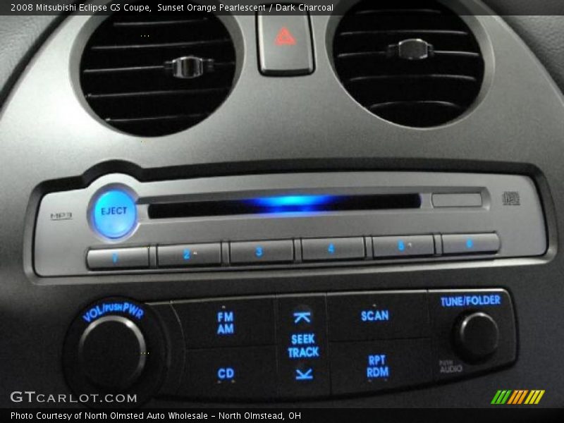 Sunset Orange Pearlescent / Dark Charcoal 2008 Mitsubishi Eclipse GS Coupe