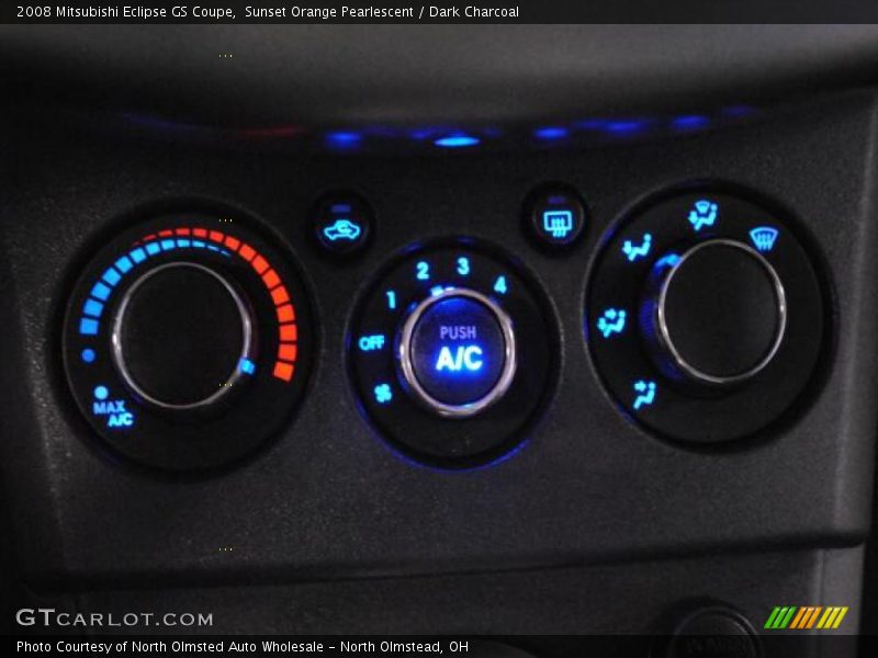 Sunset Orange Pearlescent / Dark Charcoal 2008 Mitsubishi Eclipse GS Coupe